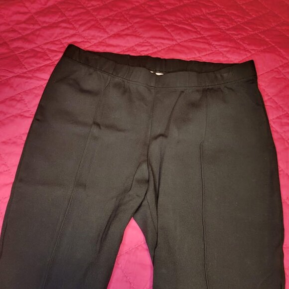 Lilly Pulitzer Travel Pants Pull-On Elastic-Waist Women’s XL Black - Picture 5 of 6
